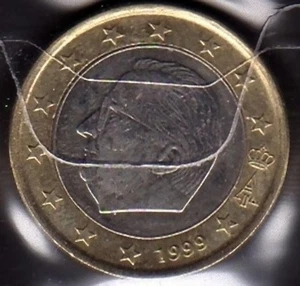 E311 Moneta Coin BELGIO: 1 euro 1999 - Imagen 1 de 1