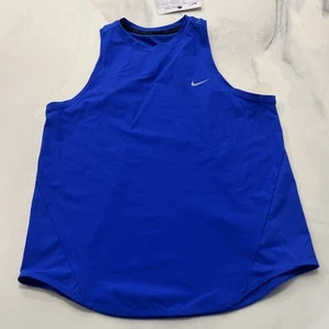 Nike Swift Women's Size S Dri-FIT Running Tank Top Woman Royal Blue HQ0620 - Bild 1 von 5