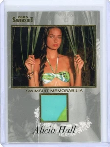ALICIA HALL 2005 SPORTS ILLUSTRATED SI SWIMSUIT #AH1/M BIKINI RELIC CARD - Picture 1 of 2