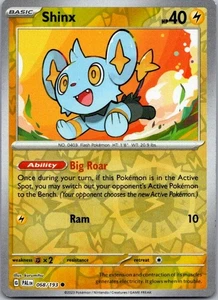 Shinx Reverse Holo Common SV02: Paldea Evolved 068/193 NM - Picture 1 of 2