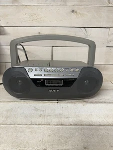Sony CFD-S05 Boombox CD Radio Cassette Player Recorder Tested Working Great! - Picture 1 of 14