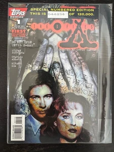 The X-FILES #1 1995 Topps Comics Special Numbered Edition -#46236 -Sealed-Unread - Picture 1 of 2