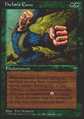 Thelon's Curse - Fallen Empires #77 MTG Magic The Gathering - Image 1 of 1