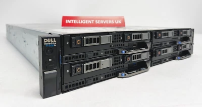 Dell PowerEdge FX2s - 4x FC640 2x Gold 5122 256GB, 2x 1.92TB SSD, H730P - Image 1 of 4