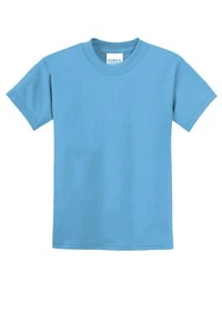 Port & Company PC55Y Youth Core Blend Tee Top Comfort T-Shirt - Pack Of 2 - Picture 1 of 27
