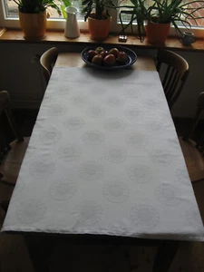 Tischdecke 128 x 90 cm Baumwolle Landhaus - Bild 1 von 5