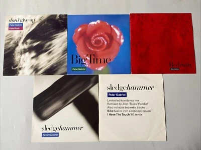 Peter Gabriel - Various 12" Vinyl Singles + Kate Bush - Image 1 of 4