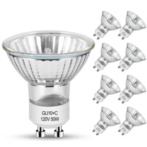 8-PACK 50W Dimmable GU10 LED Bulb, 500LM, 2700K Warm White, Halogen Equivalent - Picture 1 of 13
