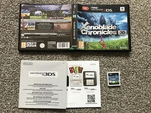 XENOBLADE CHRONICLES 3D NINTENDO 3DS JUEGO OFICIAL REINO UNIDO PAL *NUEVO SOLO 3DS* - Imagen 1 de 1