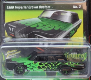 Johnny Lightning Street Freaks 66 Imperial Crown Custom WHITE LIGHTNING 1:64 Car - Picture 1 of 3