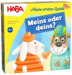 HABA Mitbringspiel Gedächtnisspiel ersten Spiele Meins oder deins? 2012218001 - Bild 1 von 5