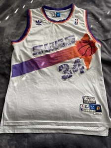 Charles Barkley Adidas Phoenix Suns #34 Jersey XLrg Hardwood classics - Picture 1 of 3