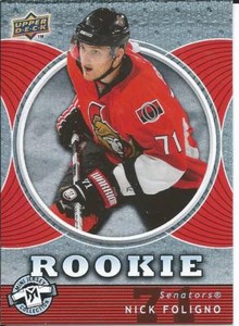2007-08 Upper Deck Hockey Mini Jersey Collection NICK FOLIGNO #134 Rookie Card