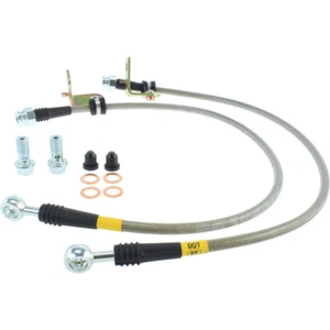 StopTech 950.51000 Front Braided Stainless Brake Line for 03-08 Hyundai Tiburon - Foto 1 di 2