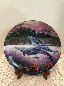 Danbury Mint Robert Lyn Nelson Underwater Paradise Plate California Spirits  - Picture 1 of 9