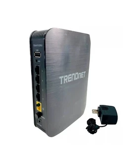 TRENDnet TEW-813DRU AC1200 Dual Band Wireless Router w/ Adapter - Picture 1 of 5