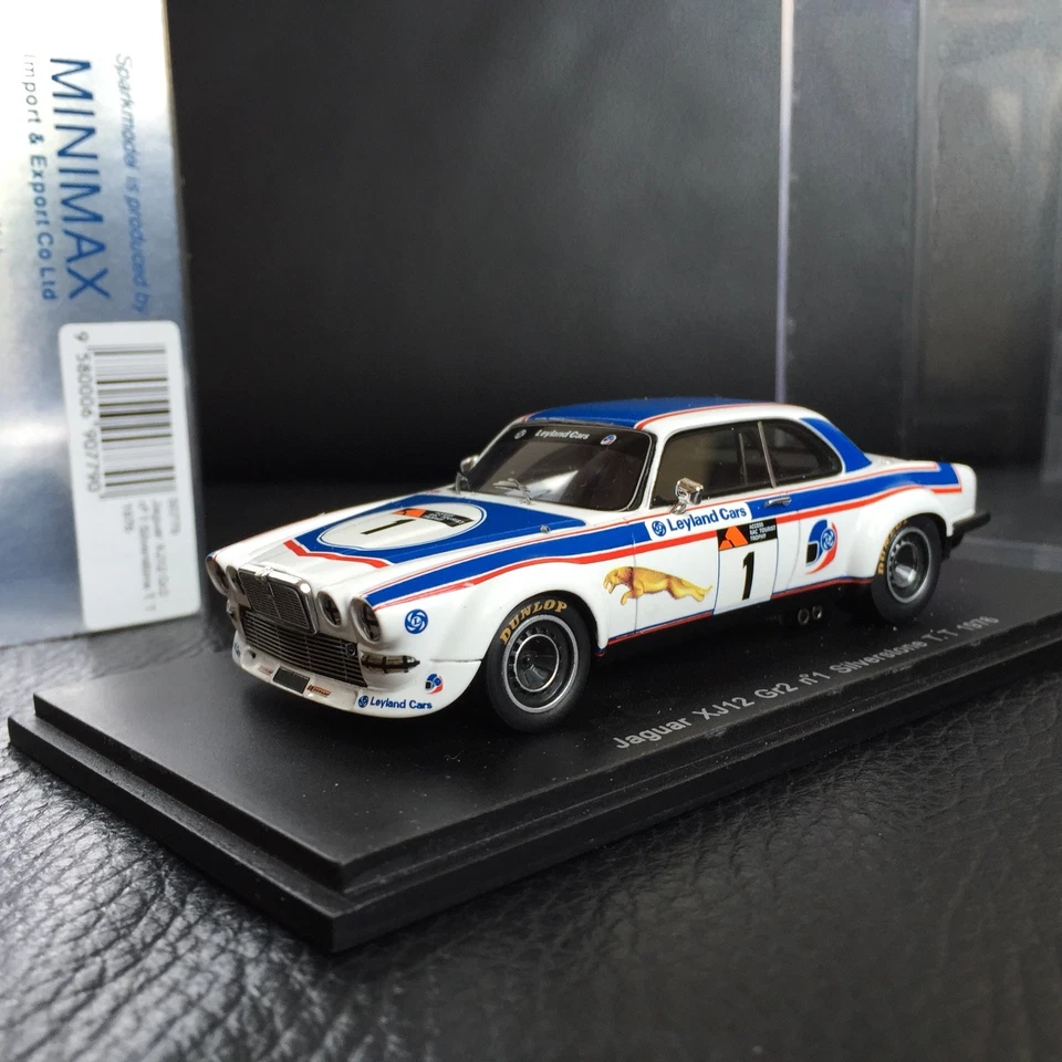 Spark 1/43 Jaguar XJ 12 Silverstone 1976 Cod. S 0779 - Immagine 1 di 3