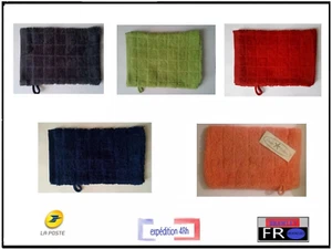 Gant de toilette en Coton divers coloris au choix 8 modèle - Bild 1 von 21