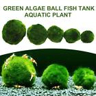 Synthetic Resin Green Moss Ball Aquarium Plant Underwater Fish Tank Q2E2