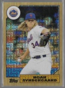 NOAH SYNDERGAARD 2017 Topps SE Prism Insert #87-NS. METS - Picture 1 of 1