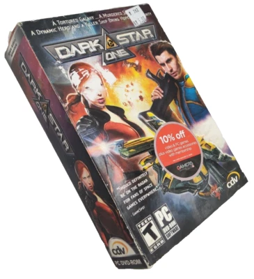 DARK STAR ONE ~  CDV 2006  PC DVD-Rom ~ Space Simulation, NEW SEALED - Image 1 of 4