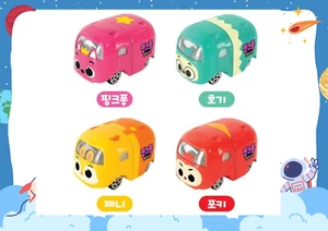 Pinkfong Metal Die Casting mini Car Action Figures Hogi Jenny Poki Pinkfong Toys - Picture 1 of 7