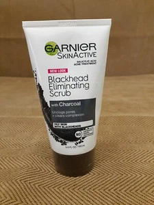 Garnier SkinActive Blackhead Eliminating Scrub For Oily Skin, 5 oz - Picture 1 of 3