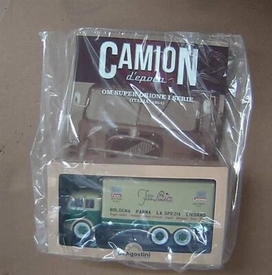 CAMION D'EPOCA - OM SUPER ORIONE I SERIE ITALIA (1954) VINTAGE TRUCKS 1/43 - Immagine 1 di 3