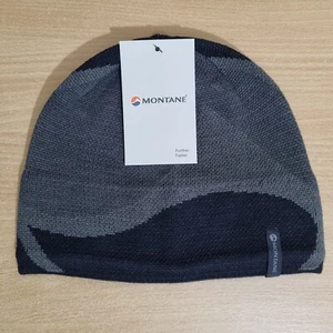 Montane Unisex Upflow Beanie Black Sports Outdoors Warm Breathable Lightweight