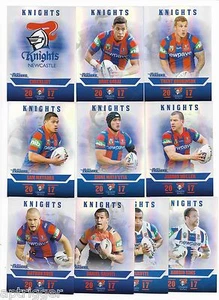2017 NRL Traders Pearl Parallel Special KNIGHTS Team Set - Imagen 1 de 1