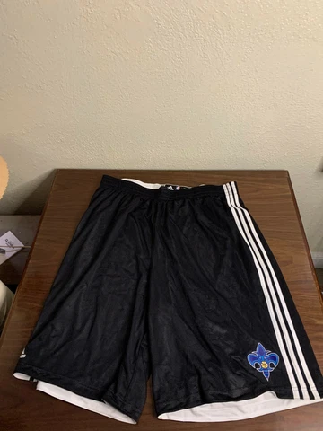 NBA New Orleans Hornets Basketball #23 Practice Shorts adidas Black Size 3XLT Cover