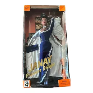 JANAY PRINCESS DELIGHT ethnische Puppe. 1999 Integrity Toys neu versiegelt lila Kleid - Bild 1 von 10