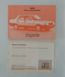 FIAT Regata + Weekend - Manuale Uso e Manutenzione 5ª edizione II-1985 - Foto 1 di 2