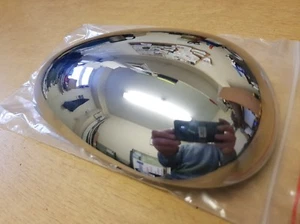 ROVER 45 MGZS R/H DOOR MIRROR CHROME COVER (New genuine) CRC100240MMM - Picture 1 of 3