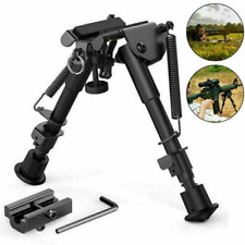 6"-9" Adjustable Spring Swivel Bipod Adapter for Hunting Shooting Air Rifle UK