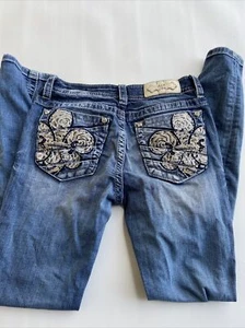 Women's Miss Me Standard Skinny Jeans Size 26 - Picture 1 of 6