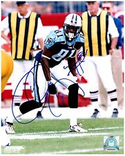 Tennessee Titans CHRIS SANDERS Signed Autographed 8x10 Photo E