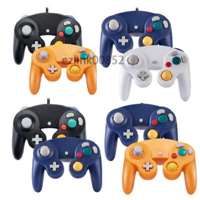 2 Pack for Nintendo GameCube Console Wii U Nintendo Switch PC Gamepad Controller - Image 1 of 4