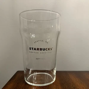 Starbucks Coffee Co Logo Est 1971 Store Auténtico Cold Brew Vidrio Transparente 16 OZ - Imagen 1 de 4
