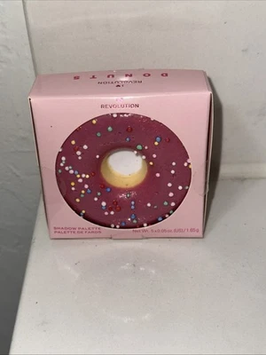 NIB l Heart Revolution DONUT RASBERRY ICING Eyeshadow Palette Rasberry Scented - Image 1 of 3
