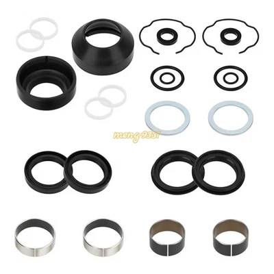 Kit de reconstrucción de sellos de buje de patas de horquilla para Softail Dyna Wide Glide Road Street Glide Foto 1 de 4