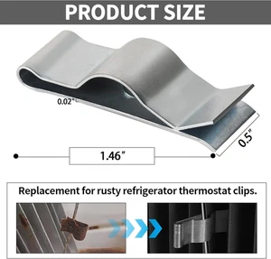 (2-Pack) 633734 RV Refrigerators Thermister Mounting Clip, RV Refrigerator Cl... - Picture 1 of 6