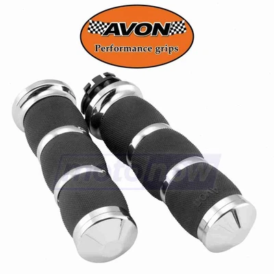 Avon Grips Air Cushioned Grips for 2018-2019 Harley Davidson FLFB Fat Boy vx Foto 1 de 4