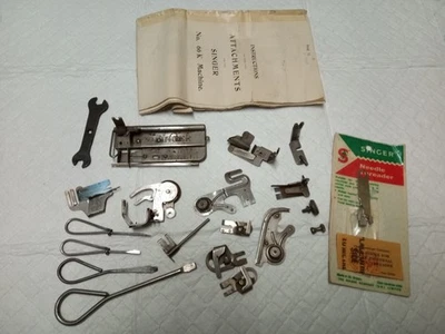 Restposten Vintage Singer Nähmaschinenaufsätze - Bild 1 von 4