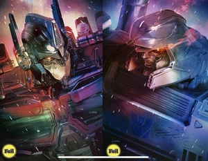 TRANSFORMERS 40th ANNIVERSARY #1 JOHN GIANG NYCC EXCL FOIL VARIANT SET 2PK. 💥 - Bild 1 von 3