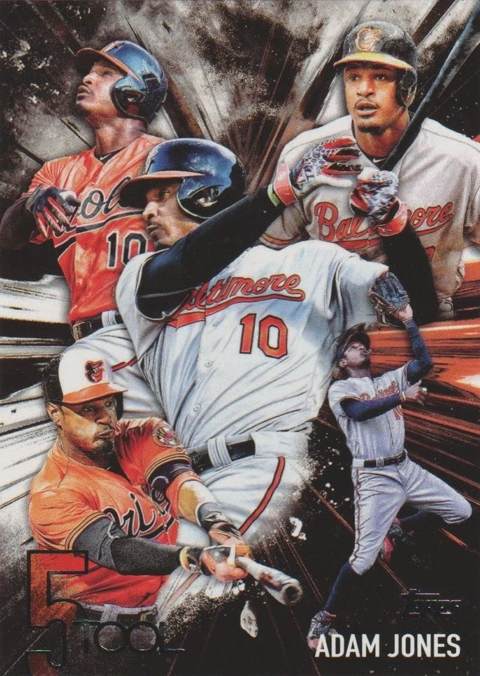 2017 Topps Five Tool #5T39 Adam Jones Card - Image 1 of 1