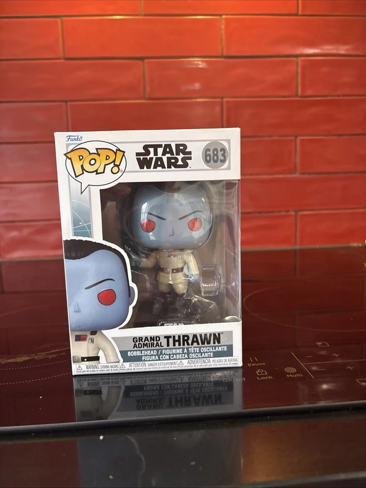 Pop Vinyl Star wars MIB 683 Grand Admiral Thrawn 2023 - image 1 of 4