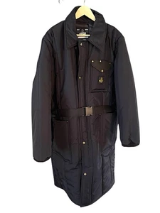 Abrigo largo aislante RefrigiWear Iron-Tuff chaqueta negra 2XL NUEVO CON ETIQUETAS - Imagen 1 de 8
