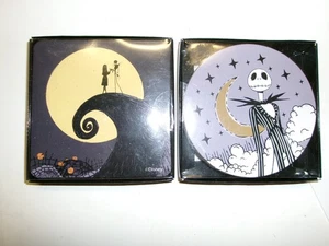 New Disney The Nightmare Before Christmas Lot of 2 4-Packs Drink Coasters - Picture 1 of 4