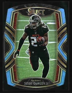 2020 Panini Select - Light Blue Prizm Die Cut - #240 Todd Gurley II - Picture 1 of 2